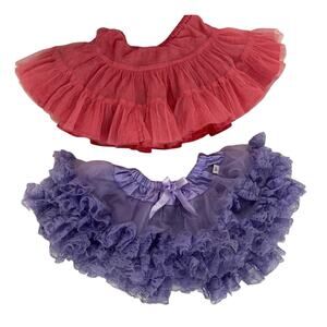 Baby Toddler Pink Lavender Tutu Skirts Little Adventures Old Navy 12-18m, 1-3y